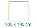 100 x 100 cm